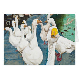 Edelachtbare! Ganzen in de  stad