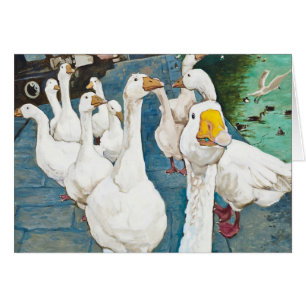 Edelachtbare! Ganzen in de stad