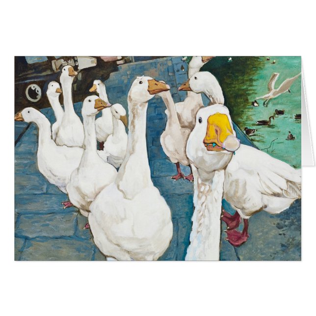 Edelachtbare! Ganzen in de  stad (Voorkant Horizontaal)