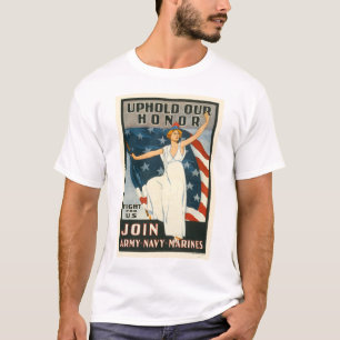Edelachtbare: Join Army-Navy-Marines T-shirt