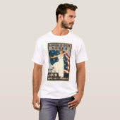 Edelachtbare: Join Army-Navy-Marines T-shirt (Voorkant volledig)