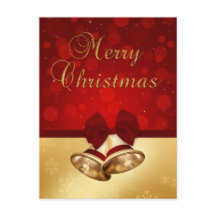 Edelachtig gouden kerstcadeaubonen Briefkaart