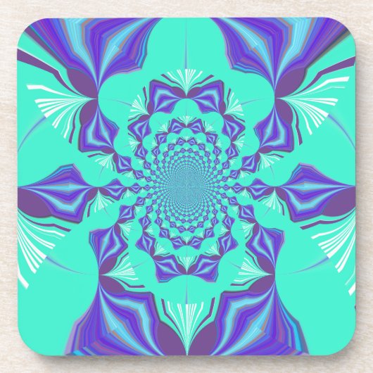 Edelblauw Bier Onderzetter (Voorkant)