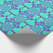 Edelblauw Cadeaupapier (Hoek)