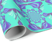 Edelblauw Cadeaupapier (Rol Hoek)