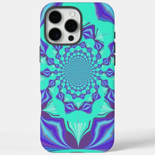 Edelblauw Case-Mate iPhone Case (Achterkant)