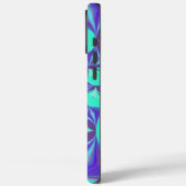 Edelblauw Case-Mate iPhone Case (Achterkant / Links)