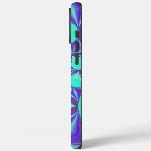 Edelblauw Case-Mate iPhone Case (Achterkant / Links)