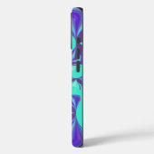 Edelblauw Case-Mate iPhone Case (Achterkant / Links)