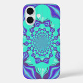 Edelblauw Case-Mate iPhone Case (Achterkant)