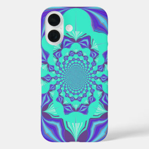 Edelblauw iPhone 16 Hoesje