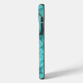 Edelblauw Case-Mate iPhone Case (Achterkant / Links)