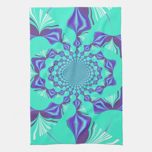 Edelblauw Theedoek (Verticaal)