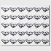 Edeldiamant Cadeaupapier (Vlak)