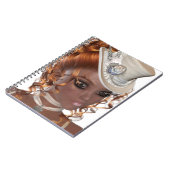 edele Afrikaanse Amerikaanse vrouw Notitieboek (Linkerzijde)