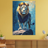 edele blik canvas afdruk (Insitu (Woonkamer))