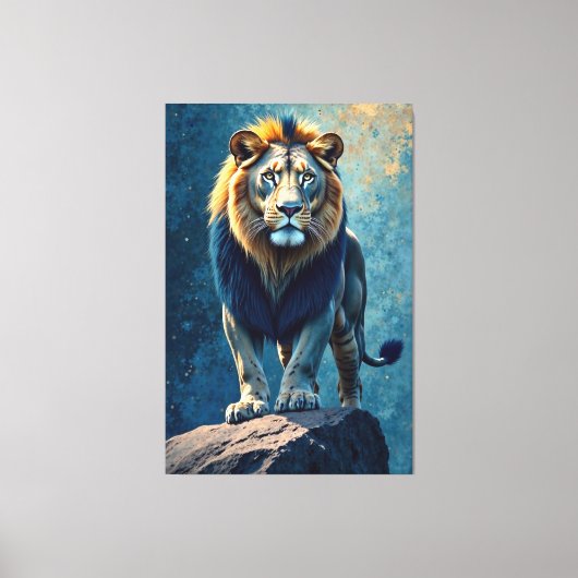 edele blik canvas afdruk (Voorkant)