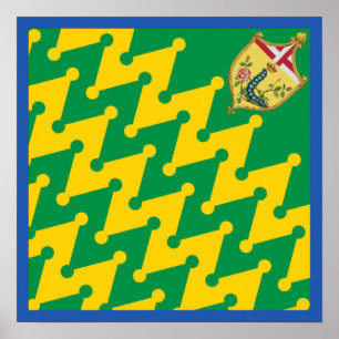 Edele Contrada del Bruco (Rups) Palio Poster