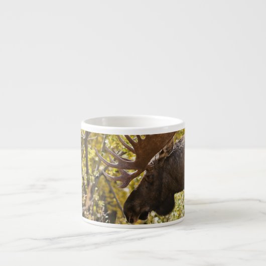 Edele elandkalf espresso kop (Voorkant)
