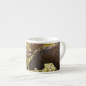 Edele elandkalf espresso kop (Voorkant rechts)