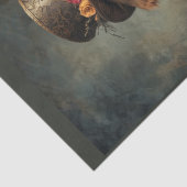 Edele en elegant geklede Golden Retriever hond Tissuepapier (Detail)