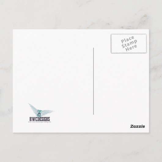 edele juwelen briefkaart (Achterkant)