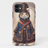 Edele Kat Heer in de Hal Case-Mate iPhone Case (Achterkant)