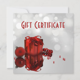 edele kerstcadeautjes - cadeaubon
