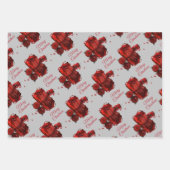 edele kerstcadeautjes inpakpapier vel (Voorkant 2)