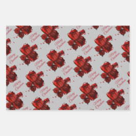 edele kerstcadeautjes inpakpapier vel