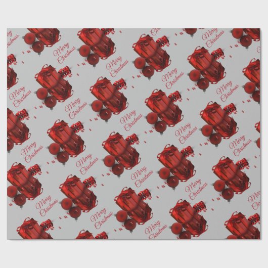 edele kerstcadeautjes, professioneel cadeaupapier (Vlak)