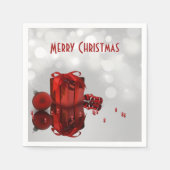 edele kerstcadeautjes, professioneel servetten (Voorkant)