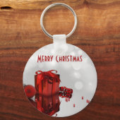 edele kerstcadeautjes, professioneel sleutelhanger (Voorkant)