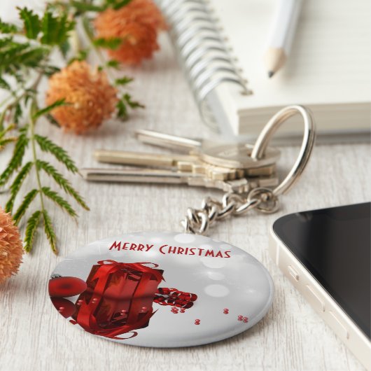 edele kerstcadeautjes, professioneel sleutelhanger (Zijkant)