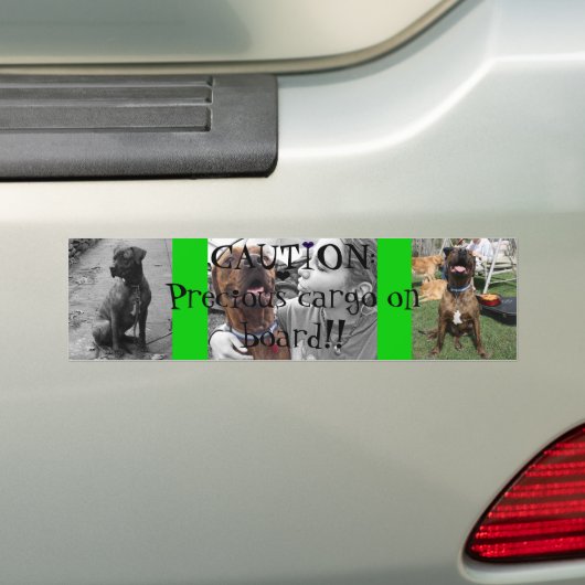 edele lading bumpersticker (Op auto)