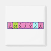 edele periodieke merknaam magnet (Voorkant)