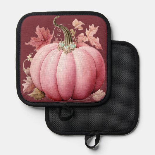 edele pompoen pannenlap (Voorkant / Achterkant)