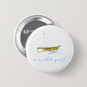 Edele Queeste Ronde Button 5,7 Cm (Voorkant /achterkant)