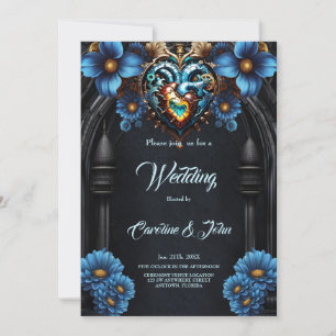 Edele steampunk hart kaart