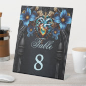 Edele steampunk hart reclamebord met voetstuk (Insitu)