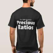 Edele verhoudingen t-shirt (Achterkant)