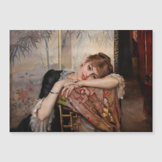 Edelfelt - Parisienne / Virginie Magnetische Kaart (Voorkant)