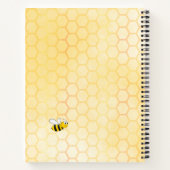 Edelhoningraat van bijen notitieboek (Achterkant)