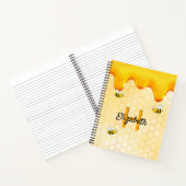 Edelhoningraat van bijen notitieboek (Binnen)