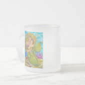 Edelhout Matglas Koffiemok (Voorkant links)