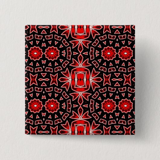 Edeljuwelen - Gepersonaliseerd Vierkante Button 5,1 Cm (Voorkant)