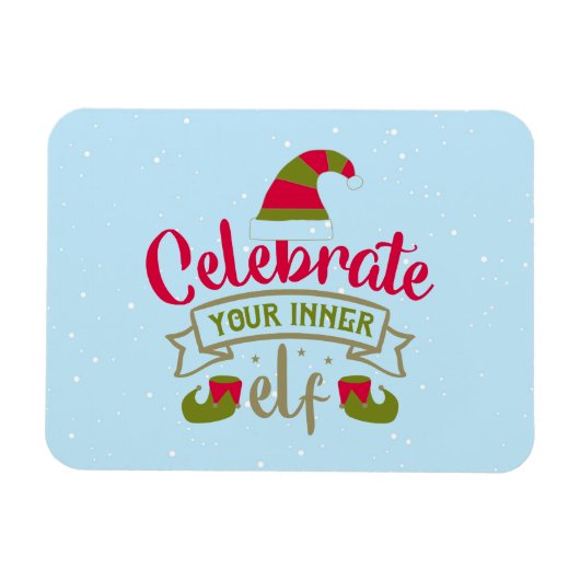 Edelkerstfeest vieren magneet (Horizontaal)