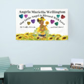 Edelkleurig Baby - Zonnebloemthema Spandoek (Beurs)