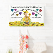 Edelkleurig Baby - Zonnebloemthema Spandoek (Insitu)