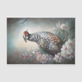 Edelkwartel Decoupage Tissuepapier (Voorkant)